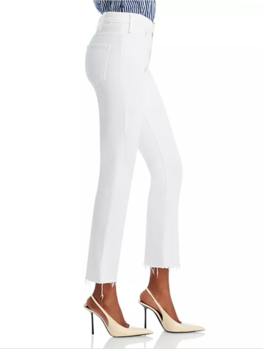Mother The Hustler Ankle Fray Jeans